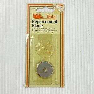 Dritz Replacement Blade 1020 Wheel Cutter Tungsten Steel 28mm ONE BLADE